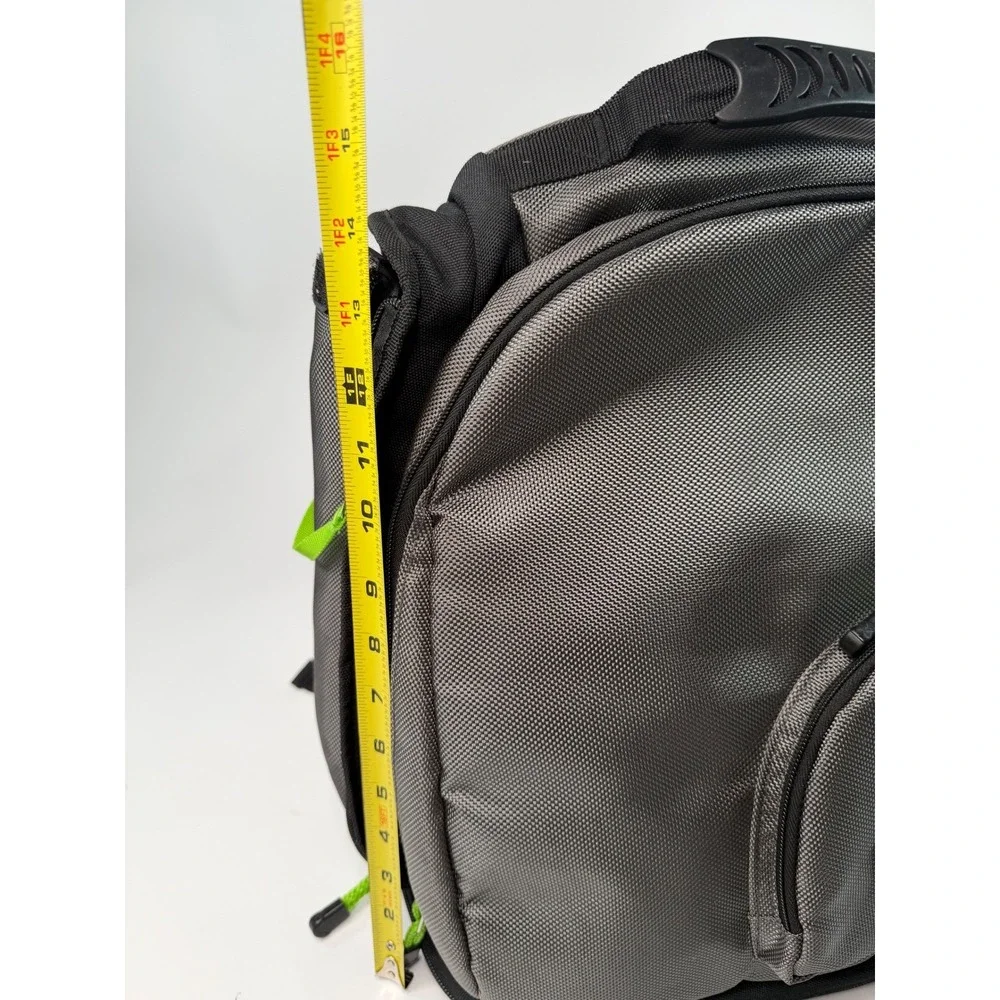 XBOX 360 Backpack Protective Backpack Travel Bag, Black Gray & Green